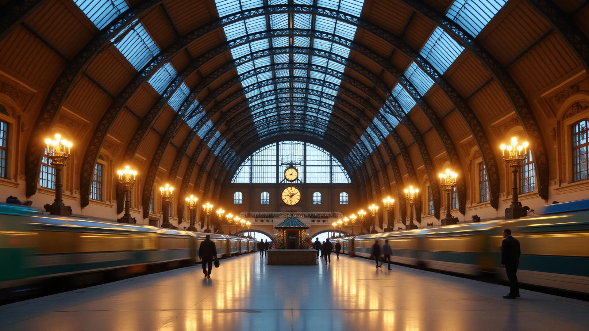 Taxi devant la Gare de Lyon pour transfert Vernon-Giverny